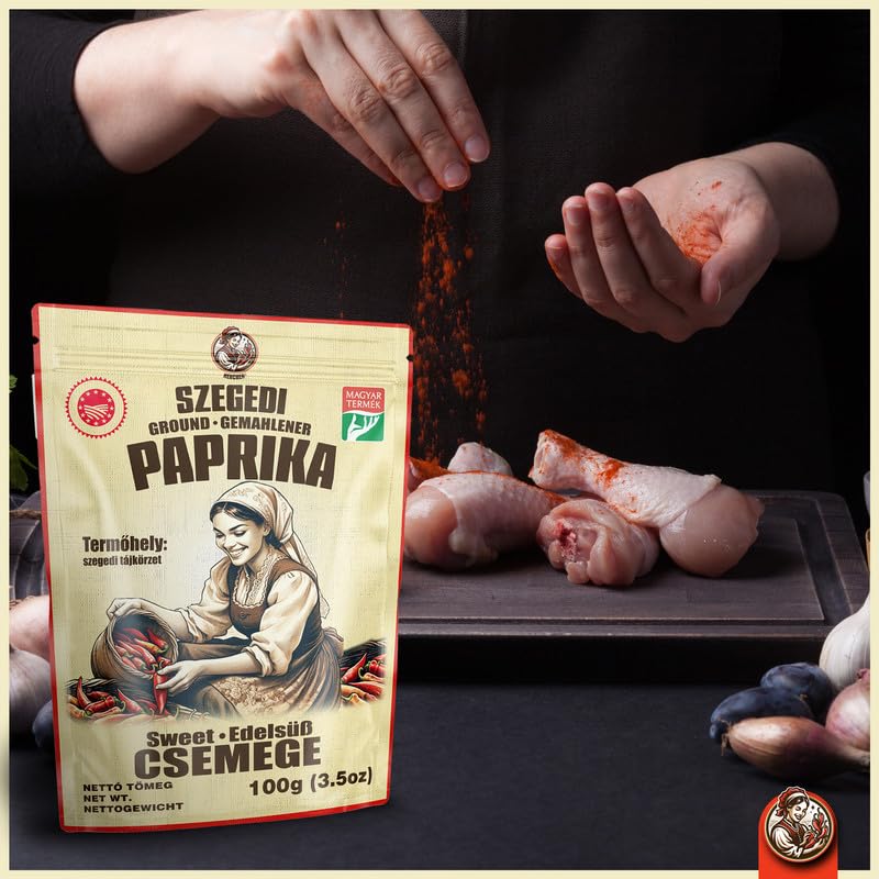 Hencher freshness-preservation seal keeps paprika ready for extended use.