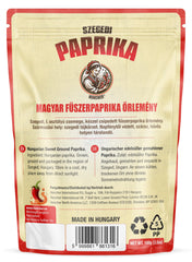 Hencher paprika powder close-up highlights vibrant color and fragrant aroma.