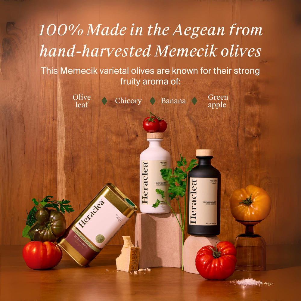 Heraclea salad-dressing olive oil adds a fruity, peppery finish