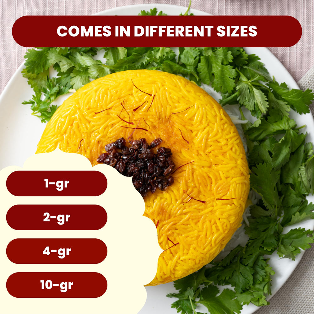 Heray Spice EnSaffron stored in a food-safe tin preserves freshness