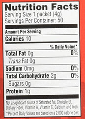 Granulated broth and seasoning in a Herb-Ox packet