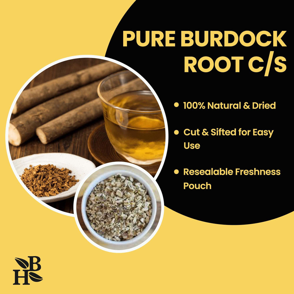 Herb To Body burdock root used as flavoring in root beer blends