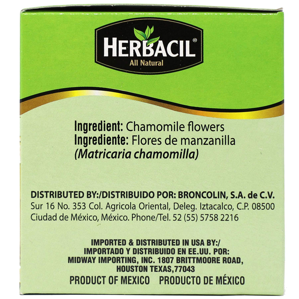Herbacil Chamomile Tea cup with lemon hints versatile serving ideas