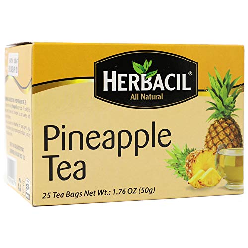 Herbacil Pineapple Tea cup with lemon and honey; versatile pairing ideas to elevate flavor.