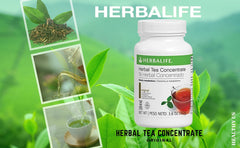 A glass of iced Herbalife Original Tea Concentrate ready to refresh on a hot day.