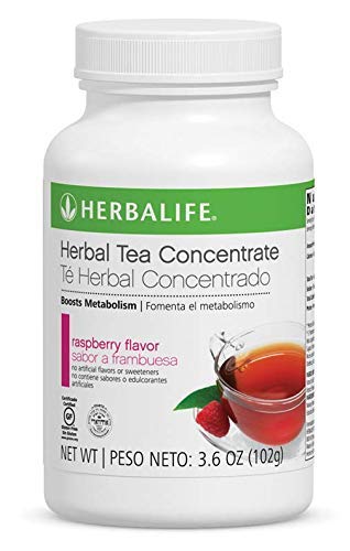 Herbalife Thermogenic Tea Concentrate Raspberry bottle for easy, flavorful daily energy support.