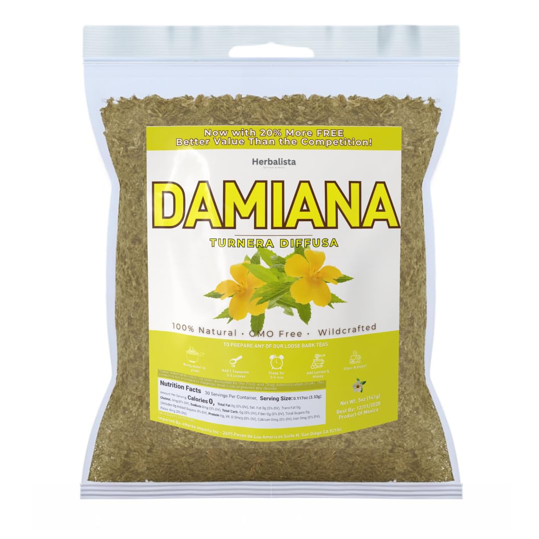 A warm cup of HERBALISTA Damiana Tea invites mindful, relaxing sipping