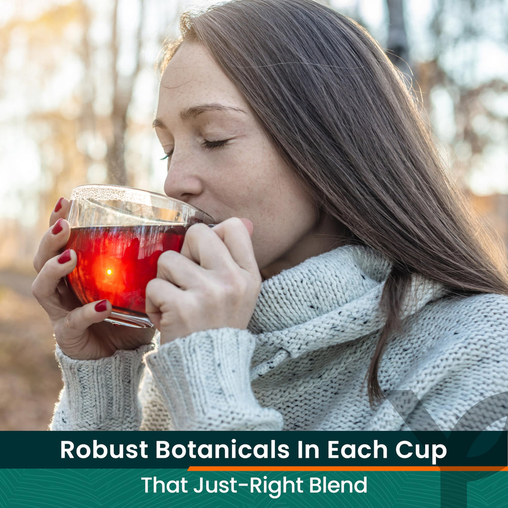 Herbaly Ginger tea morning ritual in a mug inspires calm focus