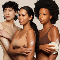 Herban Cowboy Dusk splash in the shower evokes cedar sage and lime notes.