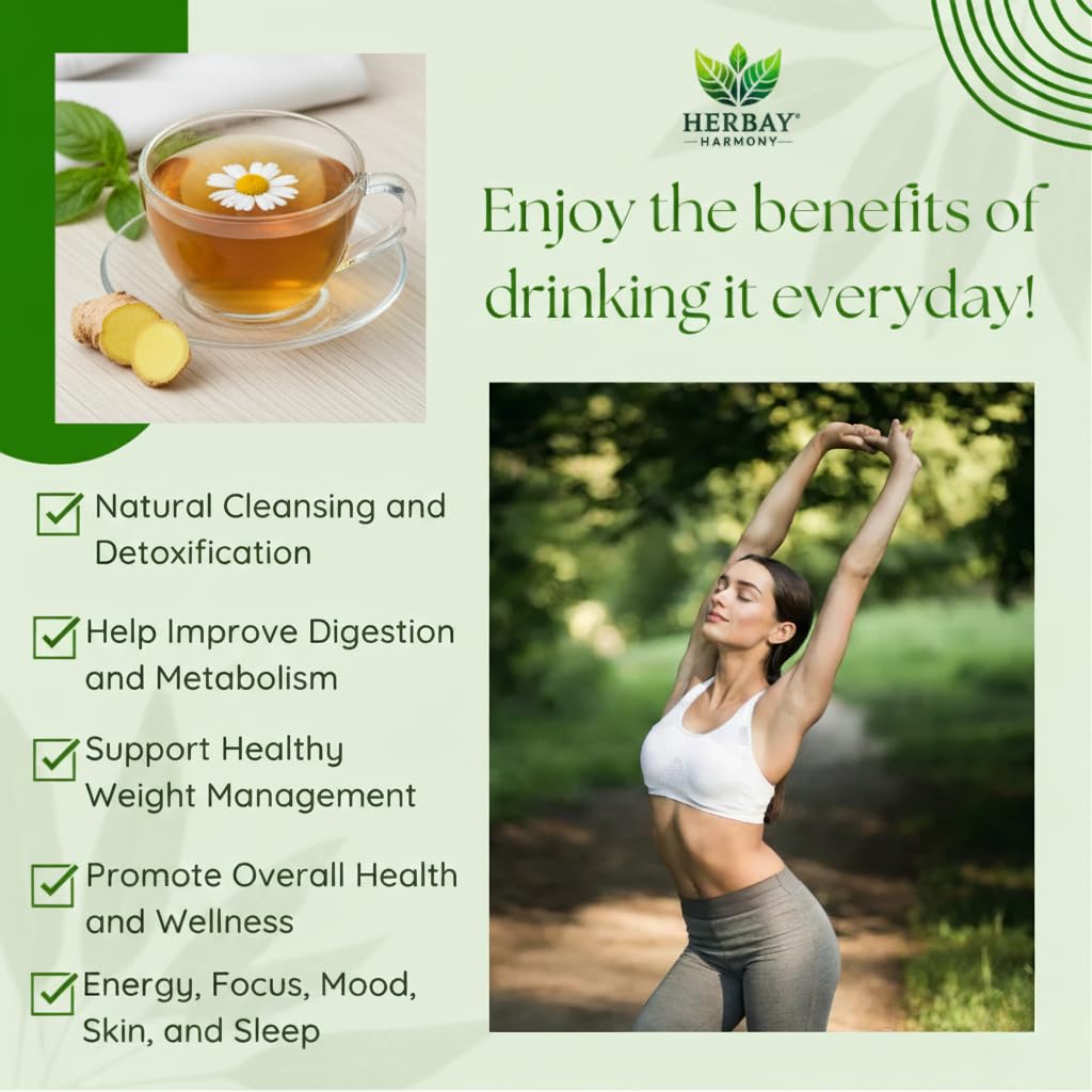 Digestive comfort focus with papaya and ginger in Herbay Harmony