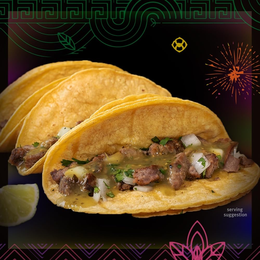 Six-bottle Taqueria set displays all six varieties for weeknight meals.