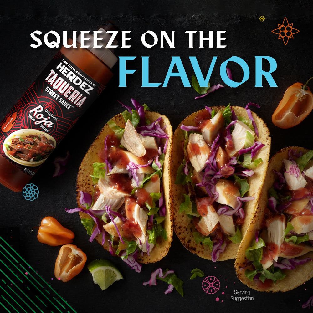 Herdez Taqueria Street Sauce Variety Pack on shelf ready for weeknight meals.