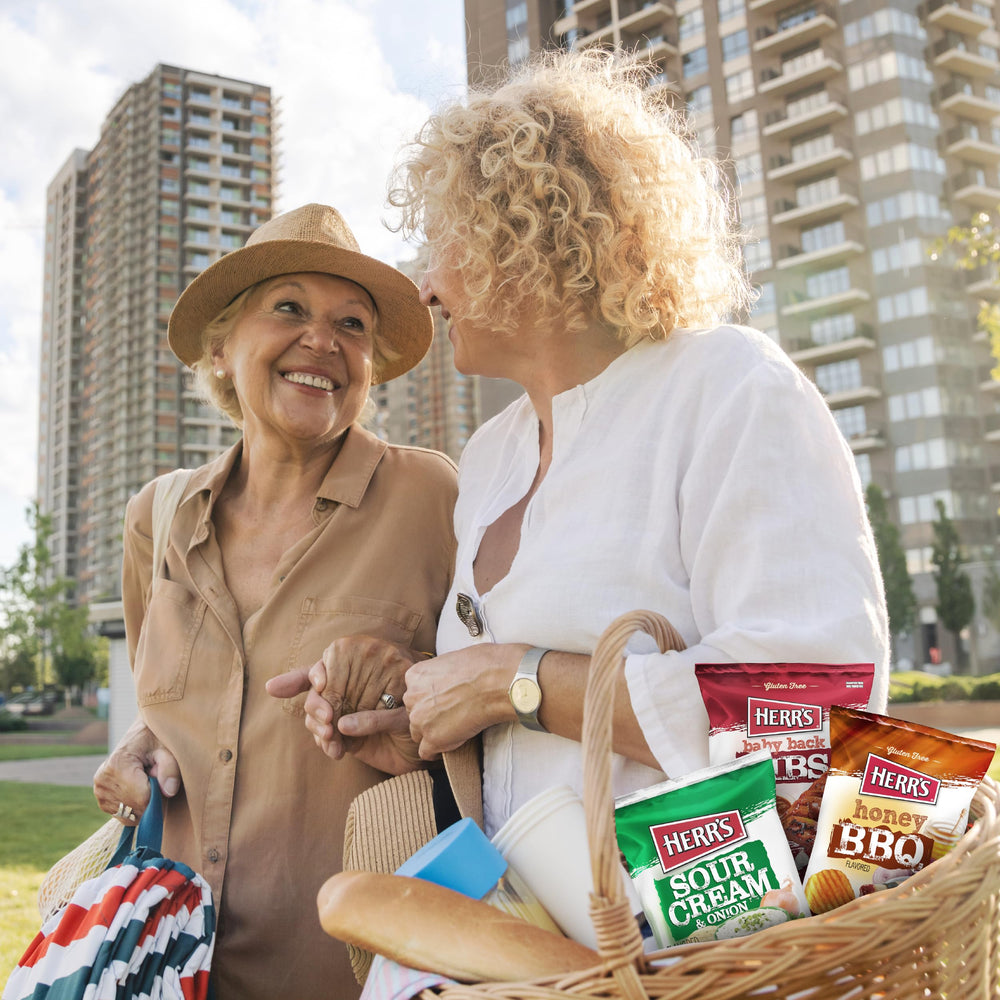 Herr's lunchbox-friendly chip variety for school days and study sessions.