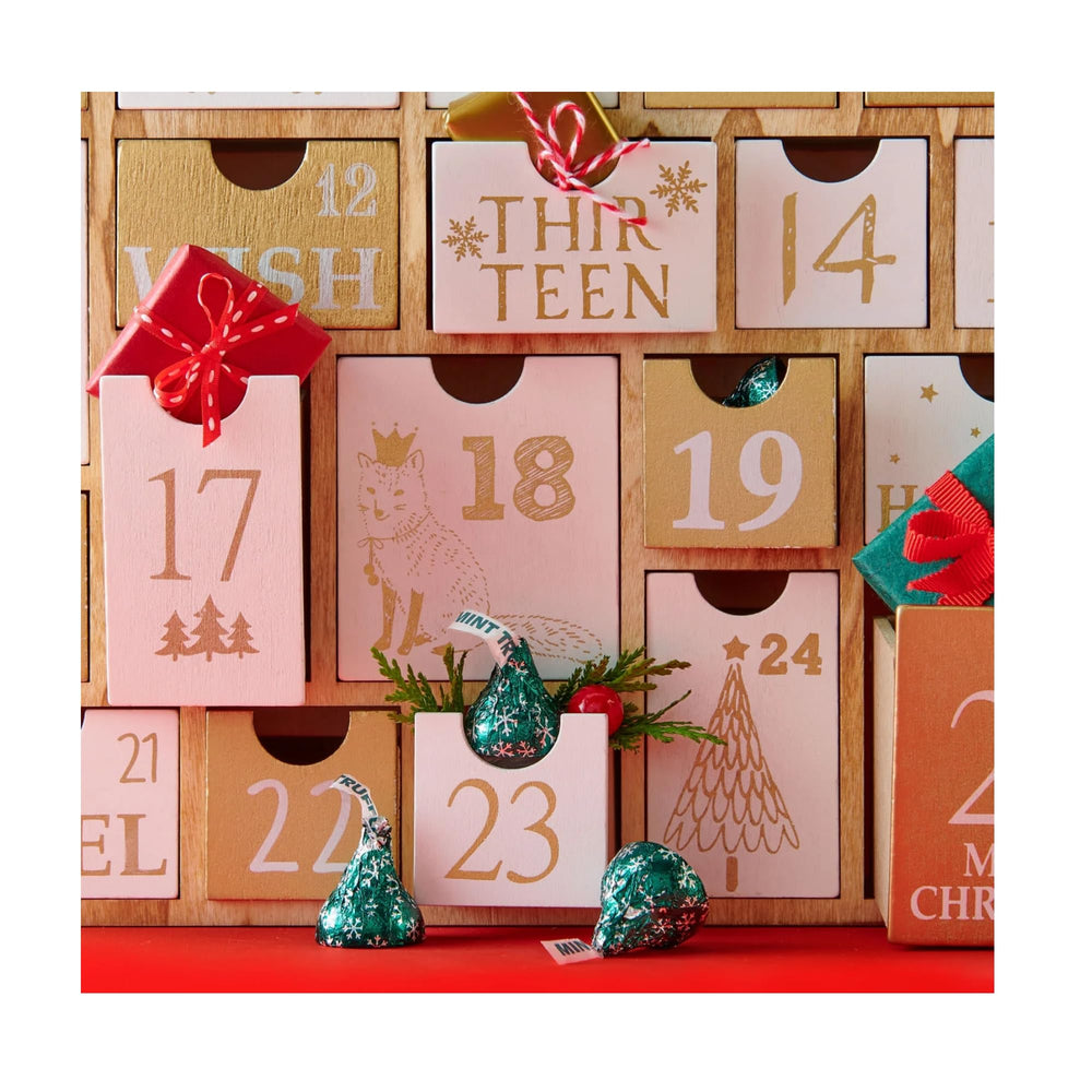 Hershey's Mint Truffle pairs well with coffee or wine for a gourmet touch