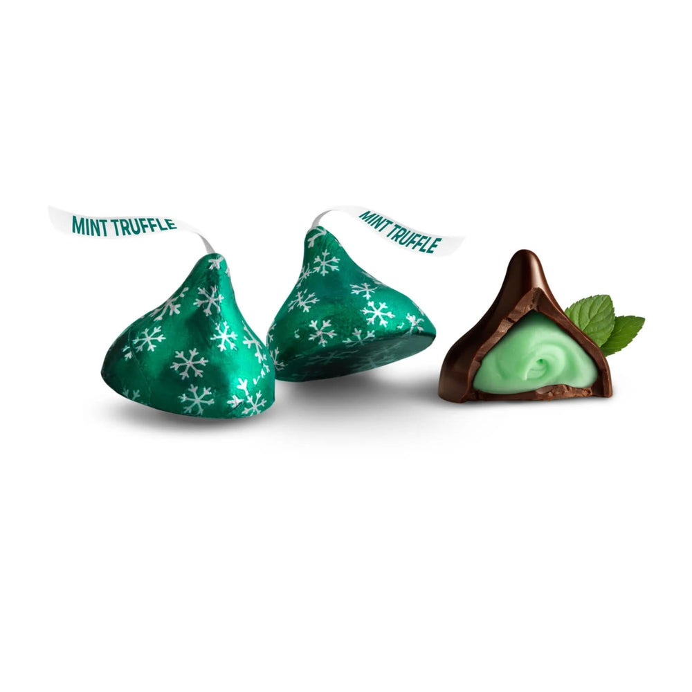 Hershey's Mint Truffle two-pack laydown bags offers convenient holiday sharing