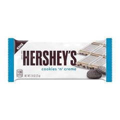 Bulk-pack a box of HERSHEY'S Cookies 'N' Creme bars for events or offices.