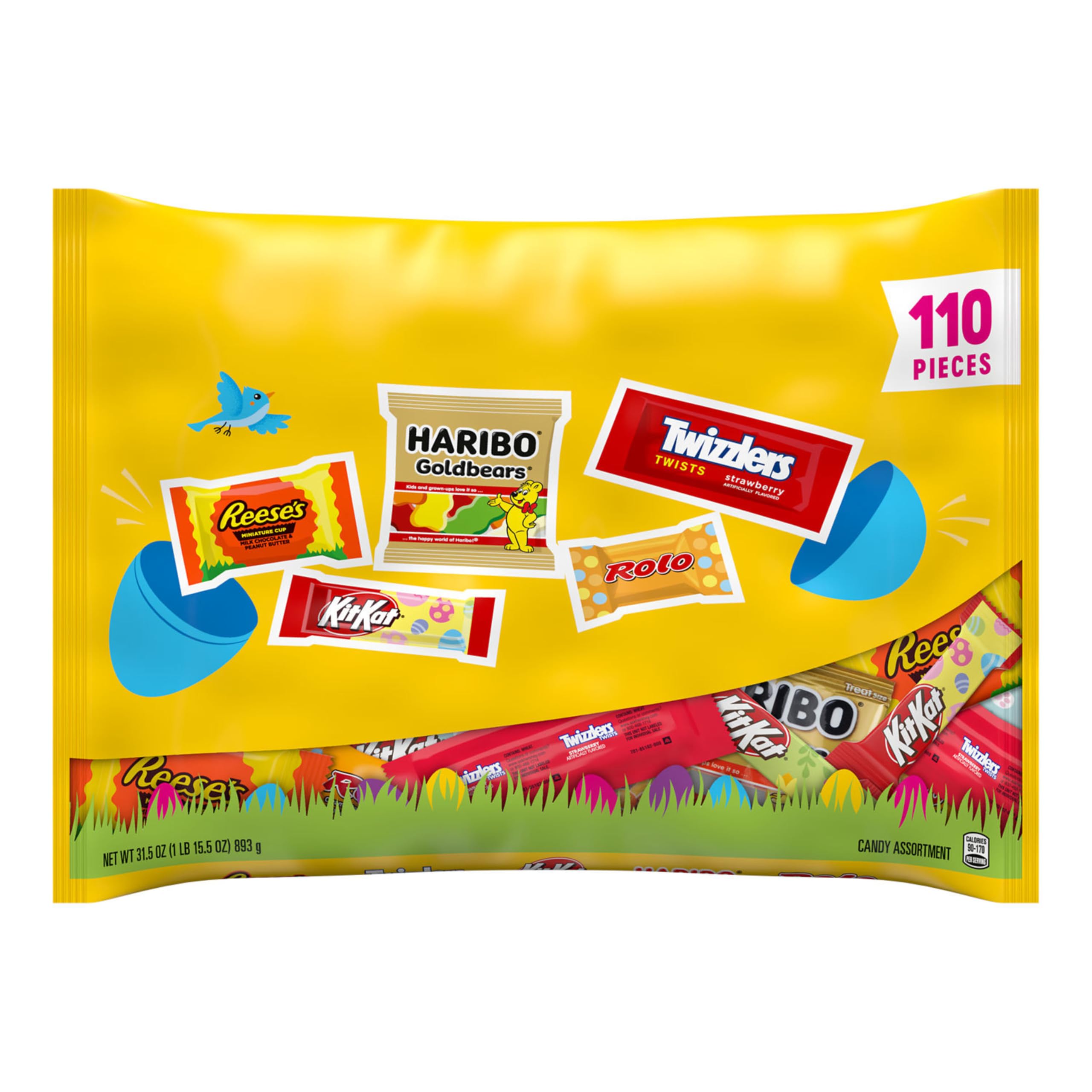 Hershey's Haribo Goldbears gummies for on-the-go snacking.