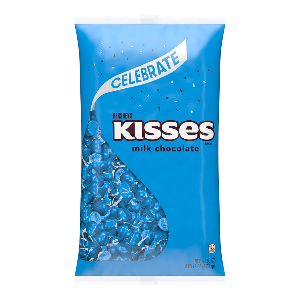 HERSHEY'S KISSES in a decorative dish for festive snacking.
