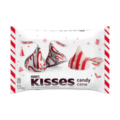 HERSHEY'S KISSES Candy Cane stripes wrapped in festive wrappers for gifting.