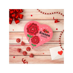 Hershey's Kisses individually wrapped foils create festive unwrapping moments.