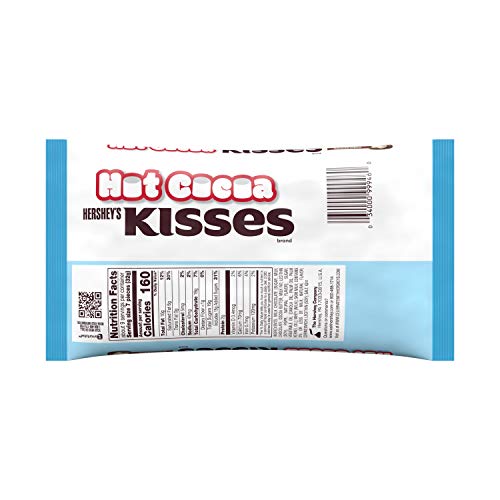 Hershey's KISSES Hot Cocoa with marshmallow creme center in a festive wrap