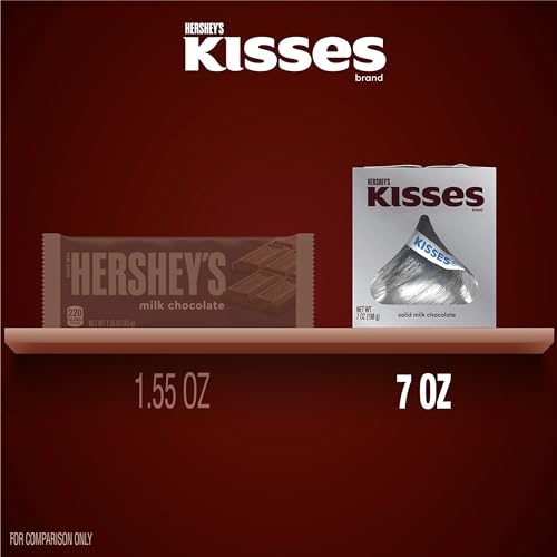 Hershey's KISSES solid milk chocolate on a festive table classic treat for gatherings