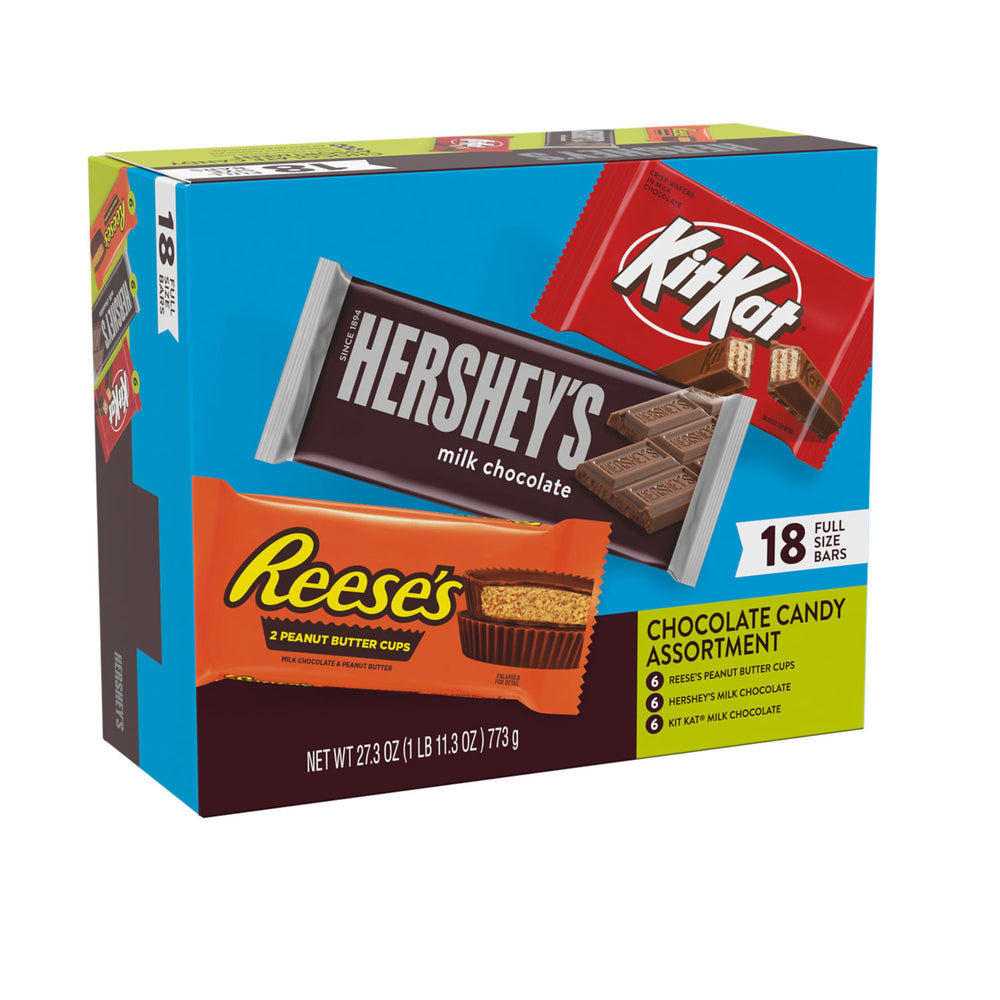 Hershey's assorted bars individually wrapped for vending and fundraising