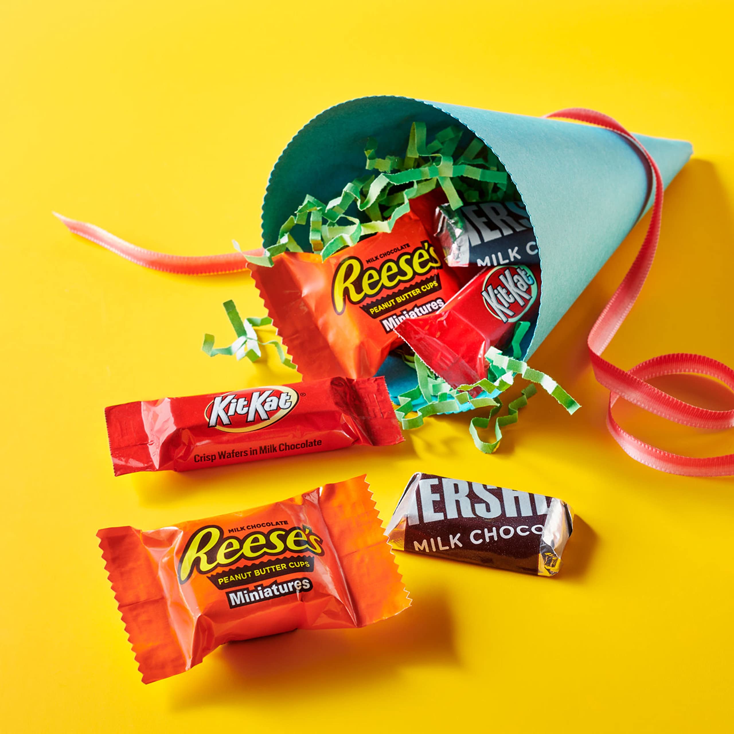 Assorted chocolate trio in bulk packaging suitable for celebrations and fundraisers