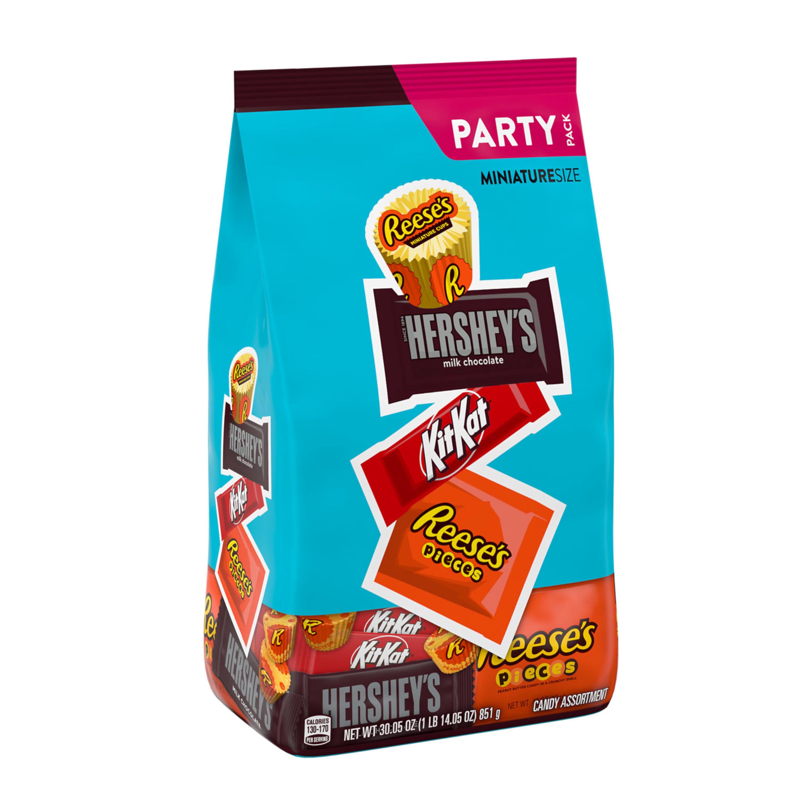HERSHEY'S KIT KAT REESE'S individually wrapped bars for vending and sharing.
