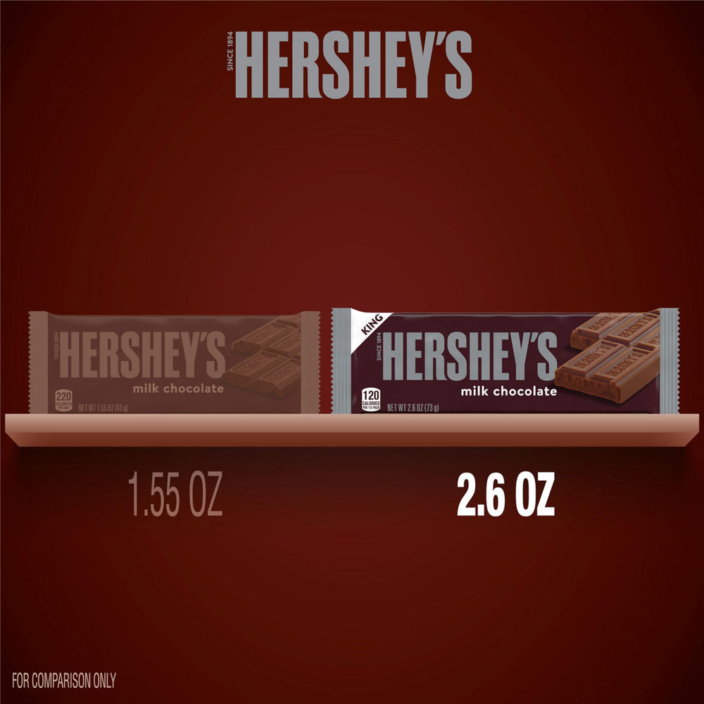 HERSHEY'S milk chocolate bars in a snack dish for easy sharing.