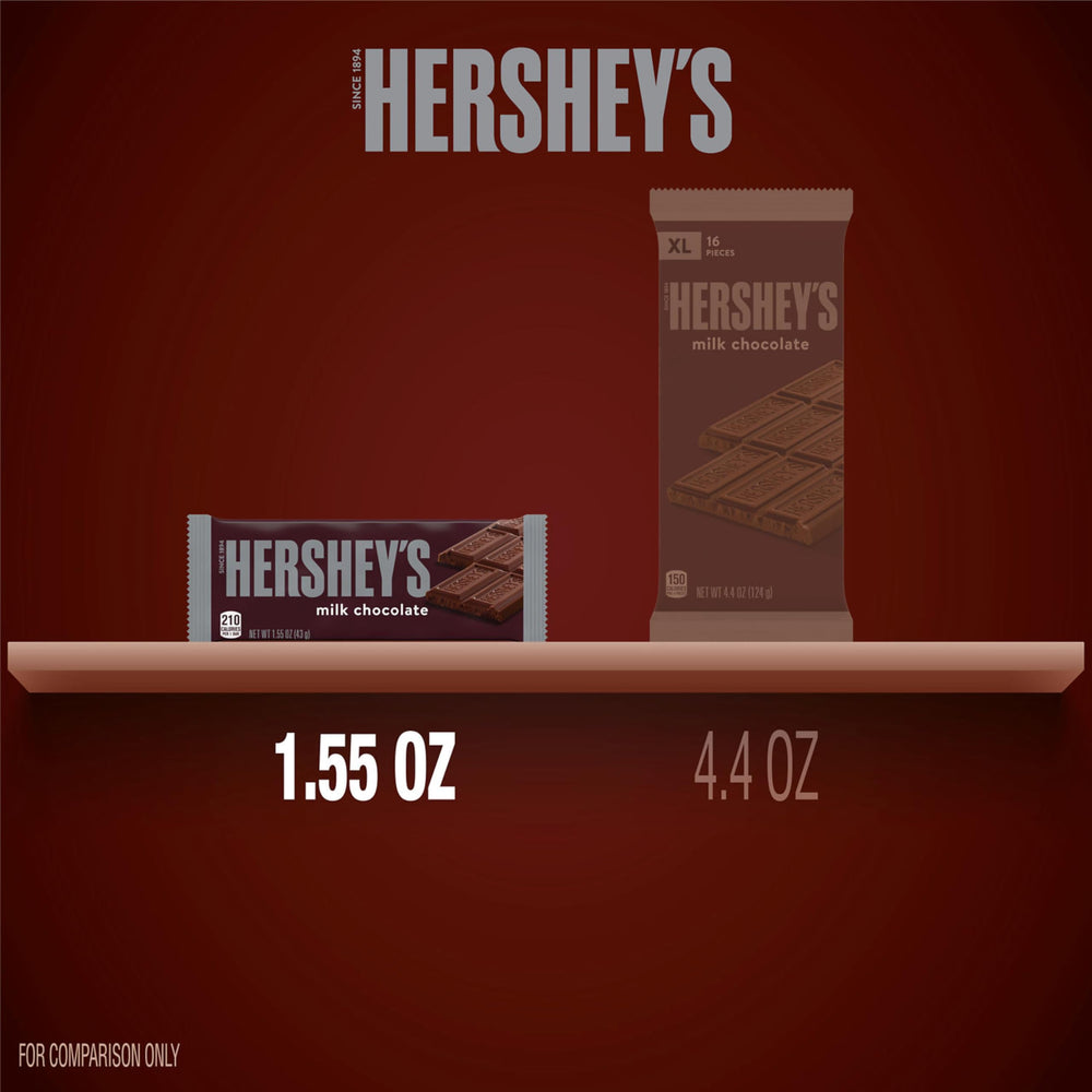 Hershey's Milk Chocolate Bars ideal for s'mores at a cozy campfire