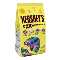 HERSHEY'S Milk chocolate eggs pack shot for classic treat lovers