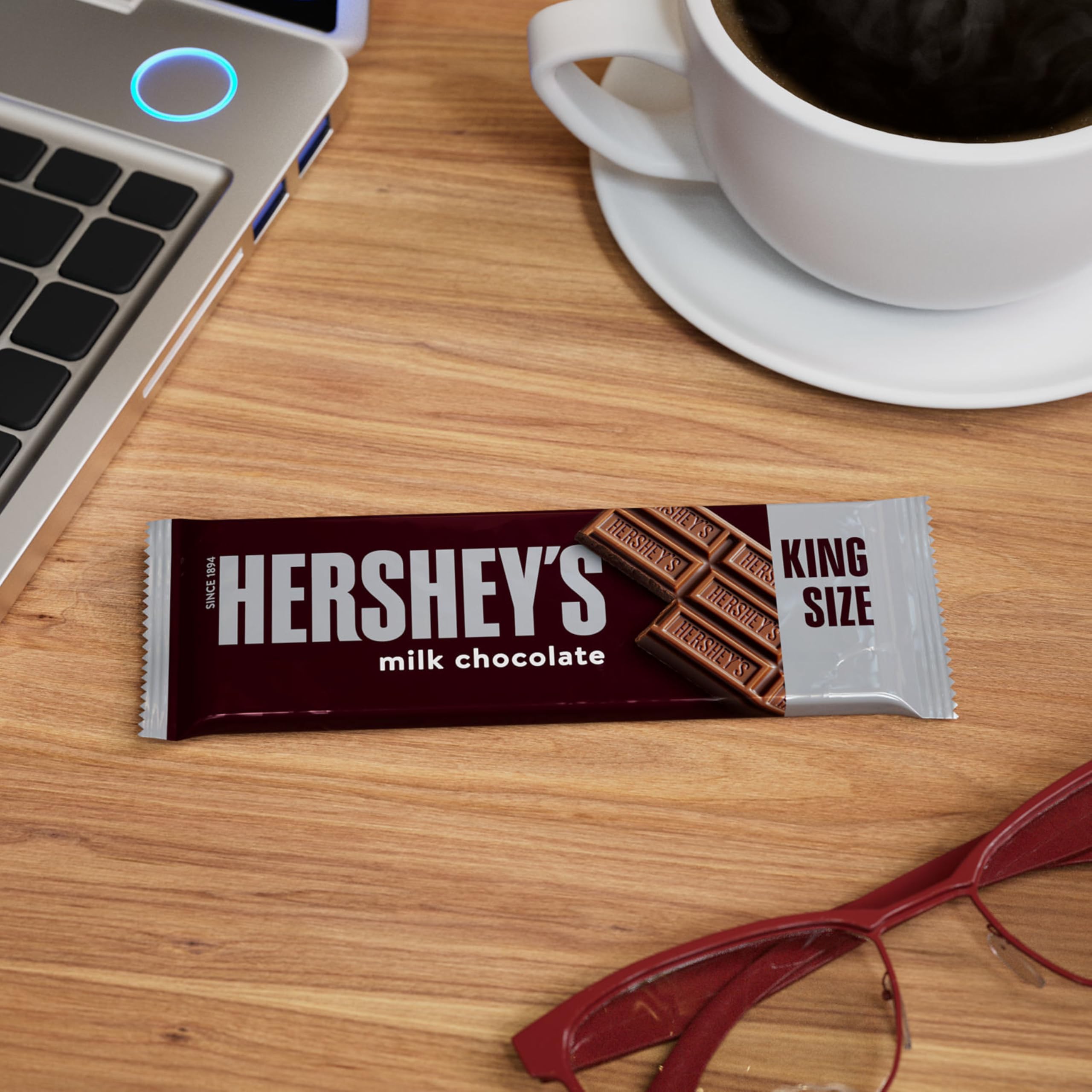 HERSHEY'S milk chocolate gifts in a ready-to-give basket.