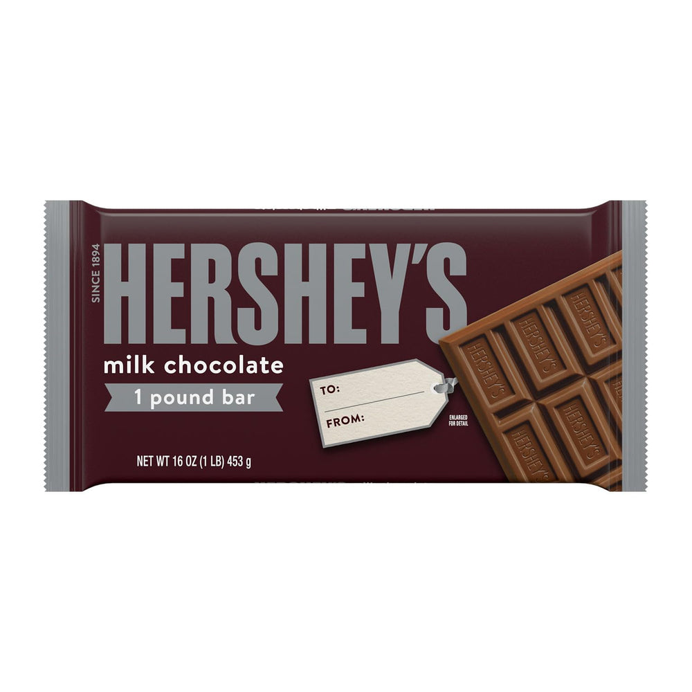 HERSHEY'S gift tag To: From:, for easy last-minute gifting.