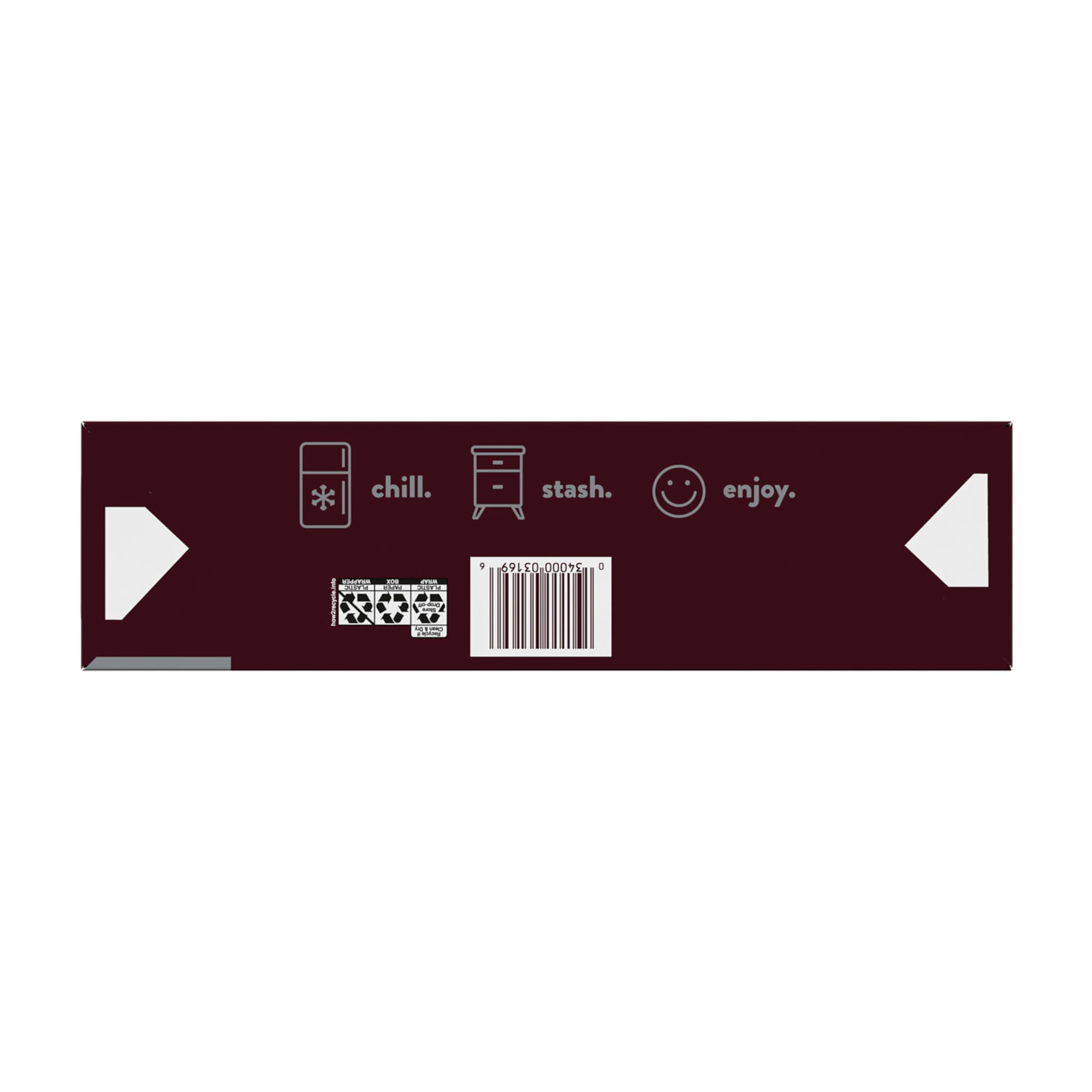 Box open showing individually wrapped bars for sharing