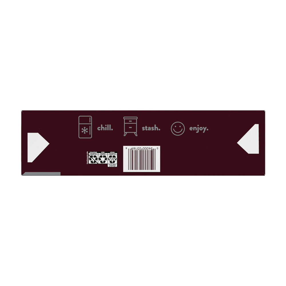 Box open showing individually wrapped bars for sharing