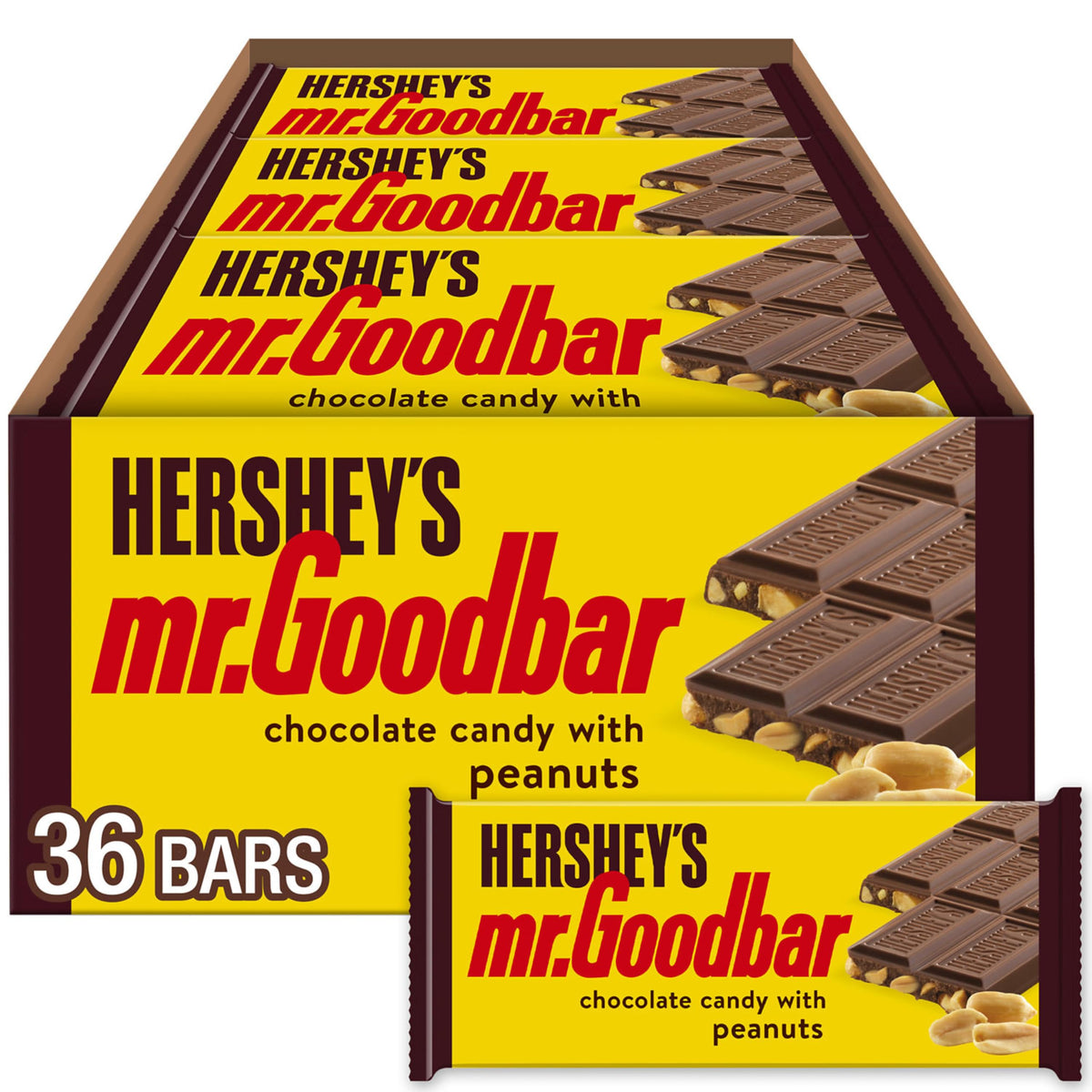 Hershey's MR. GOODBAR bulk box ready for sharing and gifting