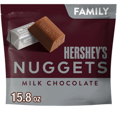 HERSHEY'S NUGGETS in stand-up bag for sharing at gatherings