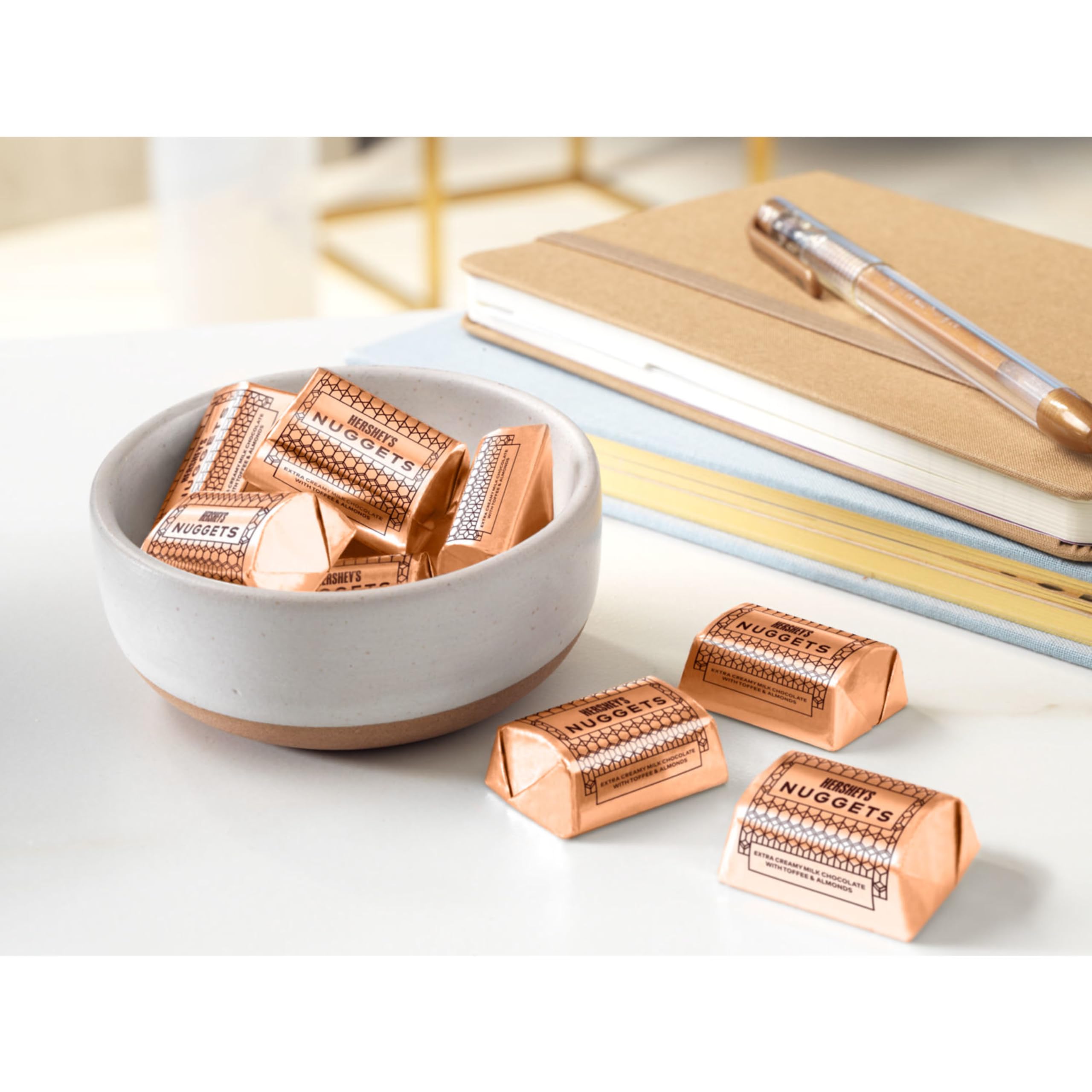 HERSHEY'S Nuggets suit graduations, birthdays, and casual gatherings