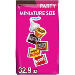 Hershey's Reese's Miniatures assortment in a 32.9 oz party pack for easy sharing