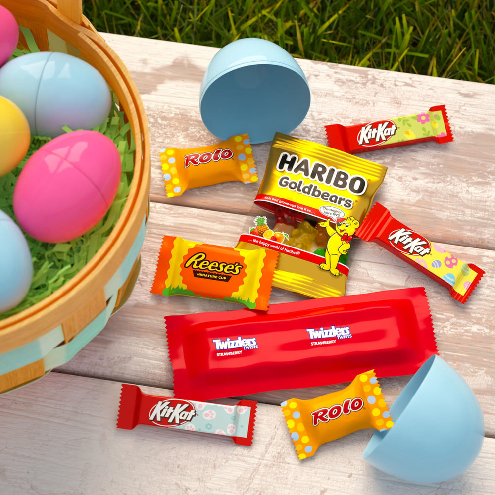 Hershey's Reese's Miniatures cups ideal for sharing.