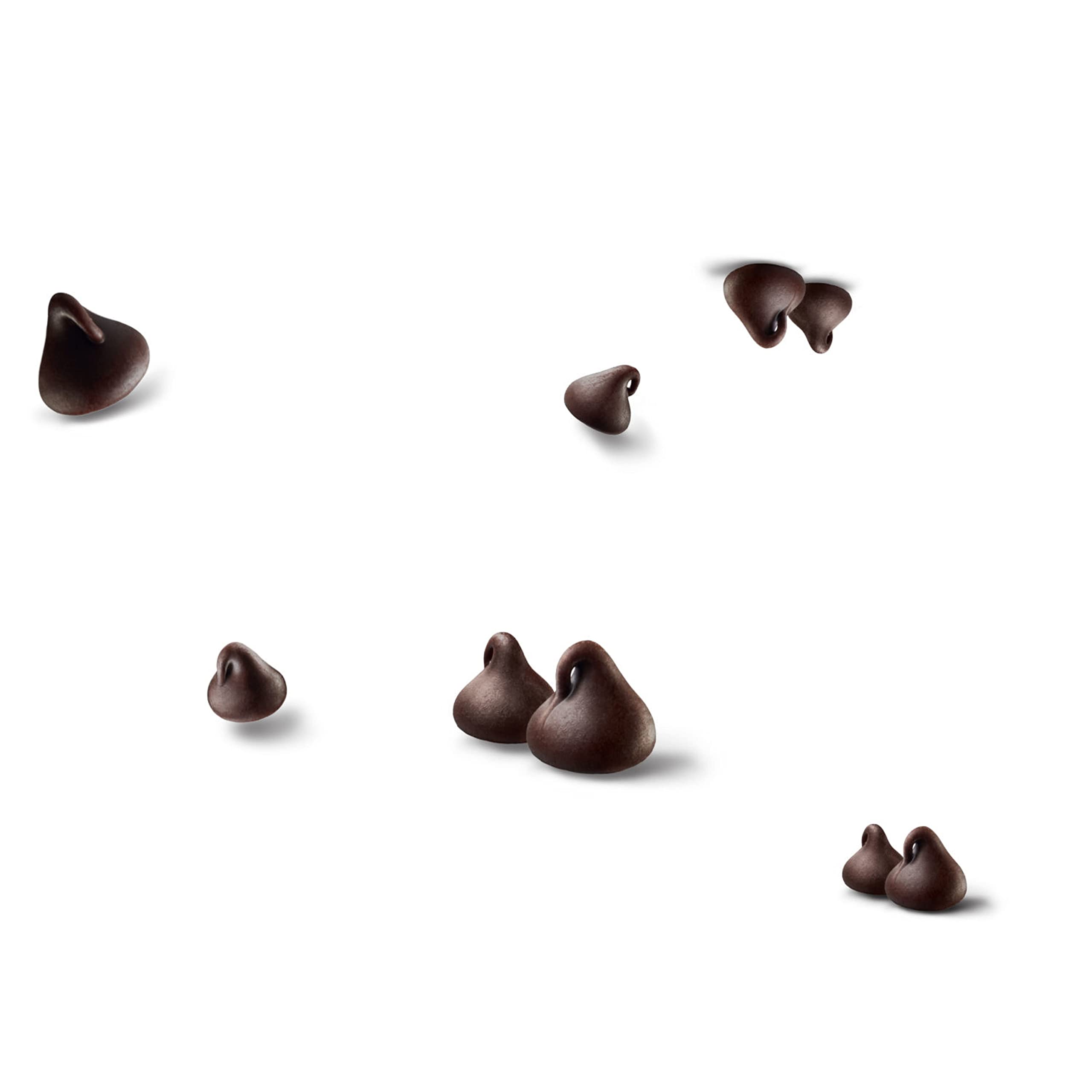HERSHEY'S semi-sweet chips as ice cream topping for extra crunch