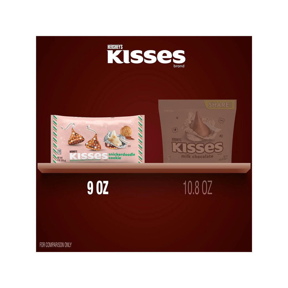 Hershey's Snickerdoodle Kisses giftable two-pack, ready for gifting to friends and neighbors.