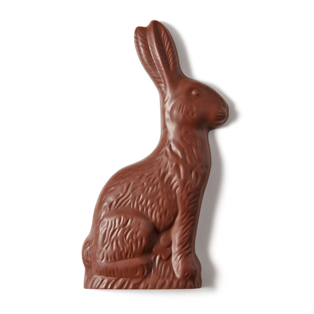 HERSHEY'S Solid Milk Chocolate Bunny packaging emphasizes freshness and festivity