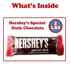 Hershey's Special Dark mini bars individually wrapped for easy snacking