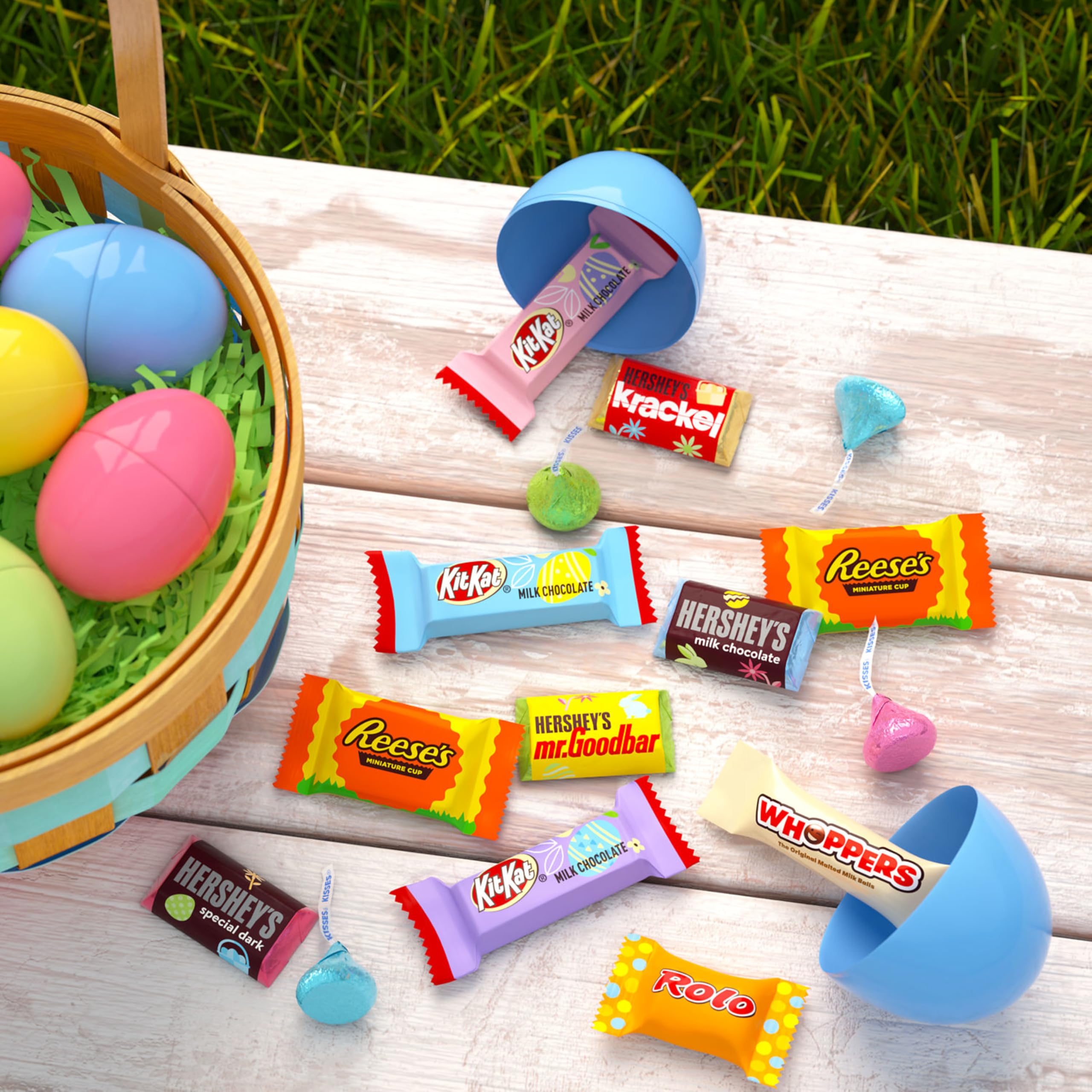 Hershey's springtime candy bulk bag for egg hunts