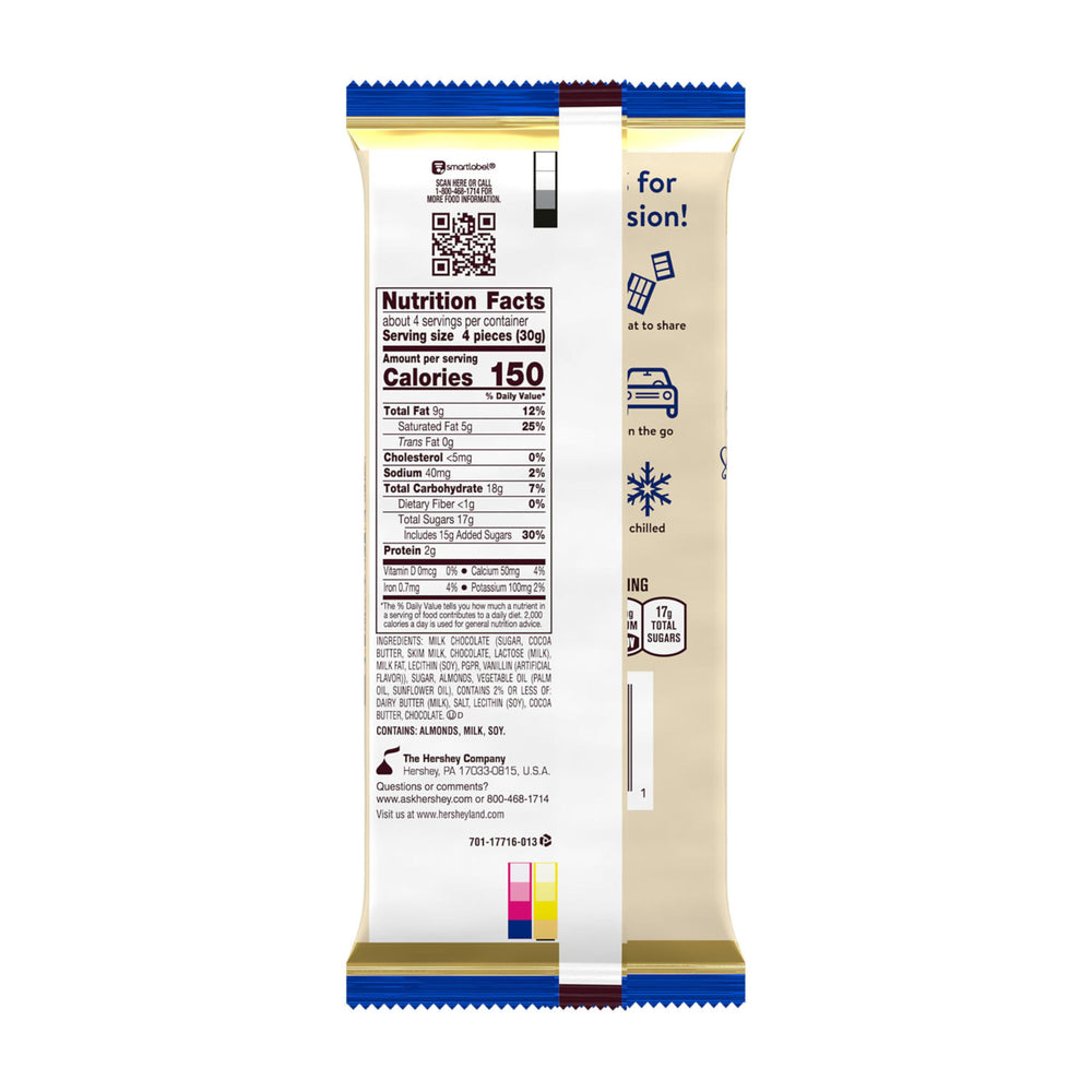 Hershey's Symphony XL bulk box of 12 bars, ideal for sharing at events