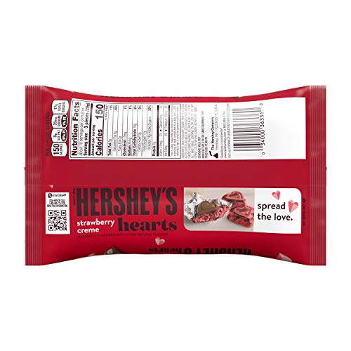 HERSHEY'S Valentine foil-wrapped hearts ready for gift-giving and displays.