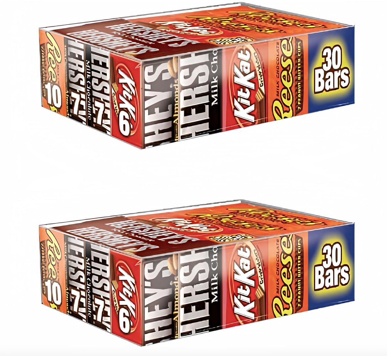 HERSHEY'S assorted chocolate variety pack for sharing at home, office, or gatherings