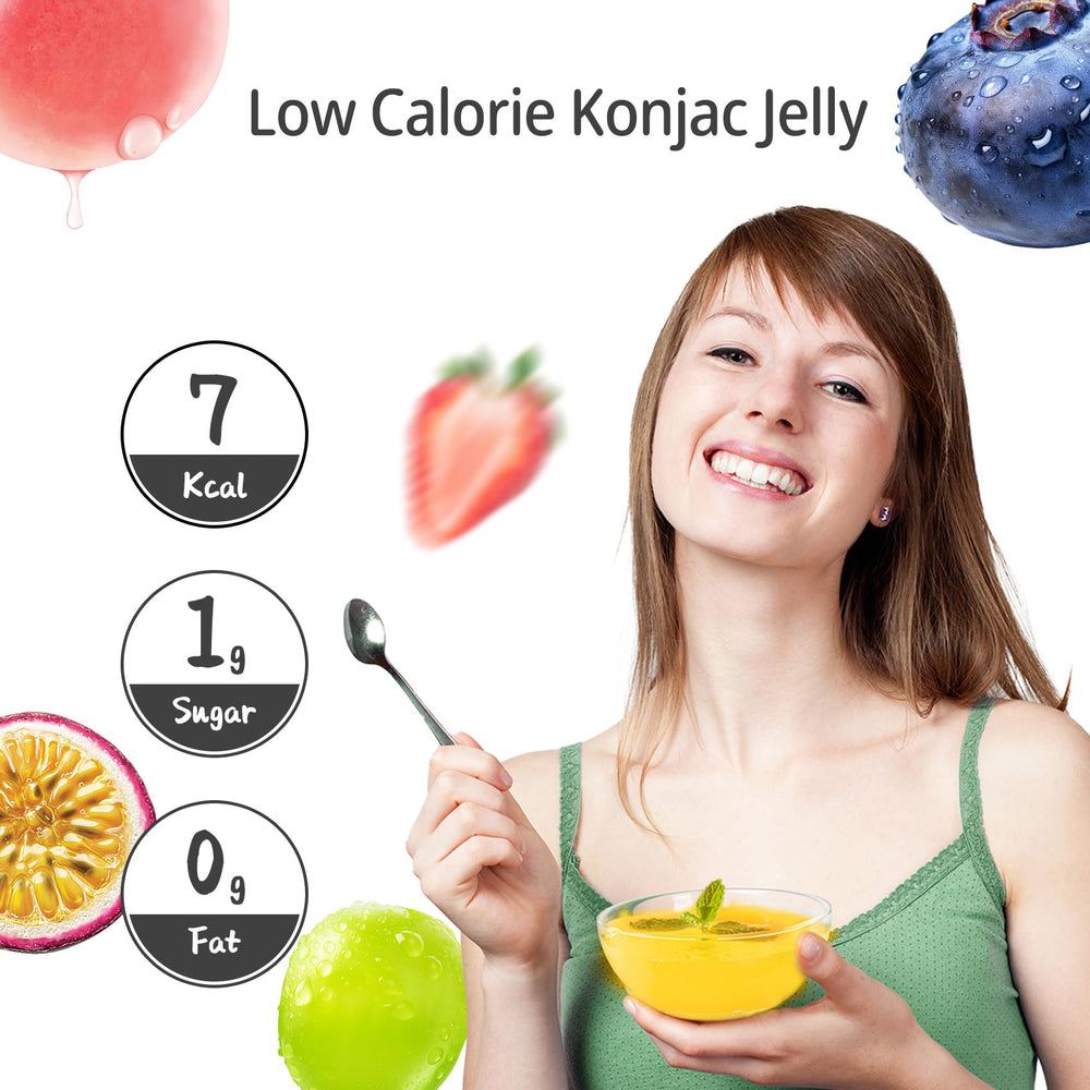 Hethstia Konjac Jelly variety-pack visual 1, colorful flavor display